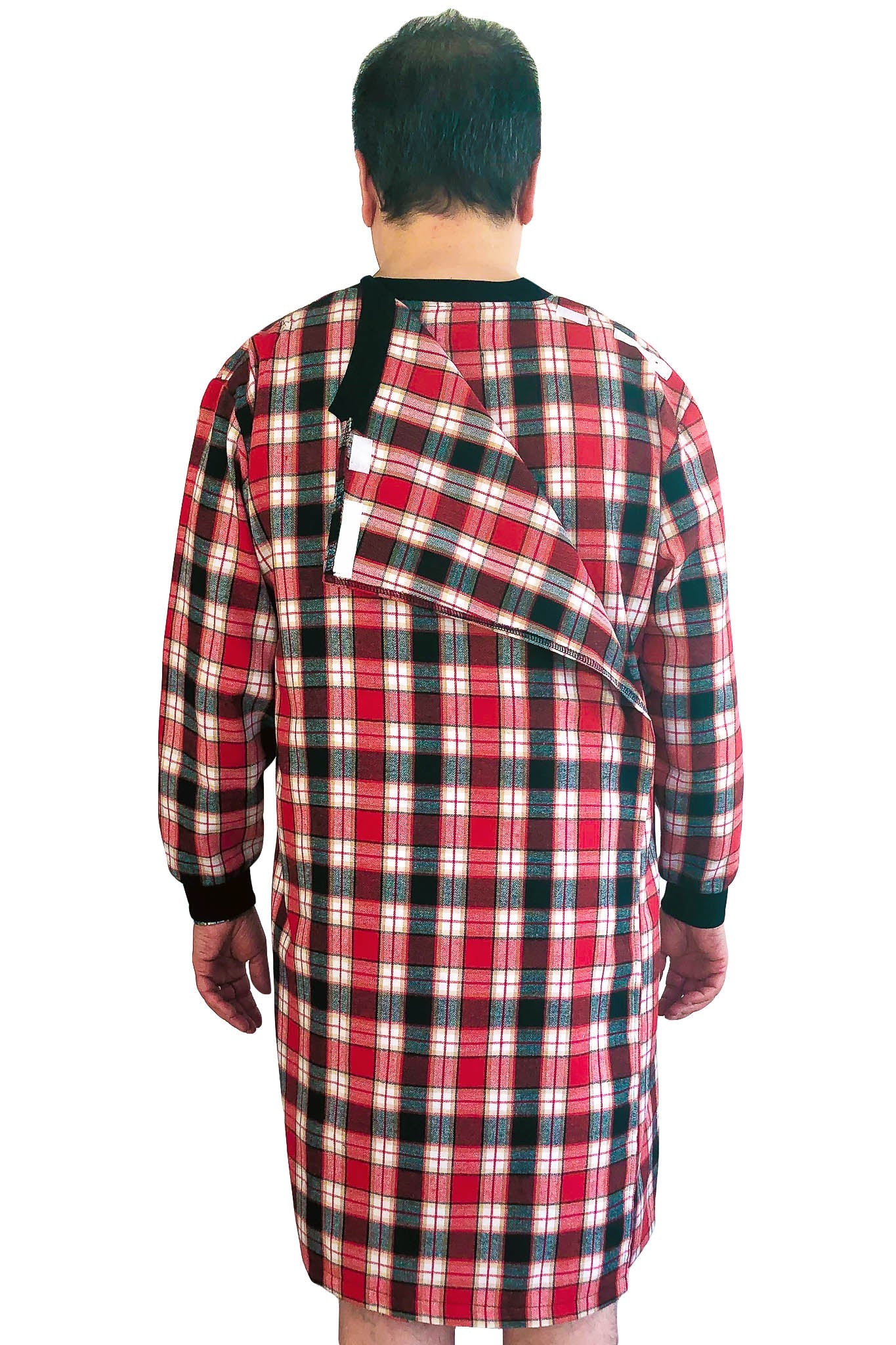 Discover 142+ flannel open back hospital gowns super hot camera.edu.vn