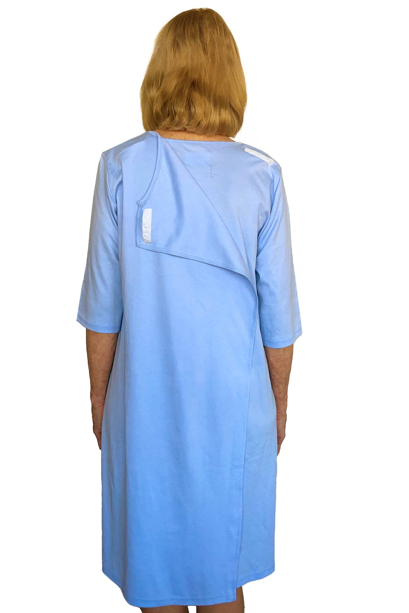 Men's Antimicrobial Open Back Hospital Gowns - Silverts